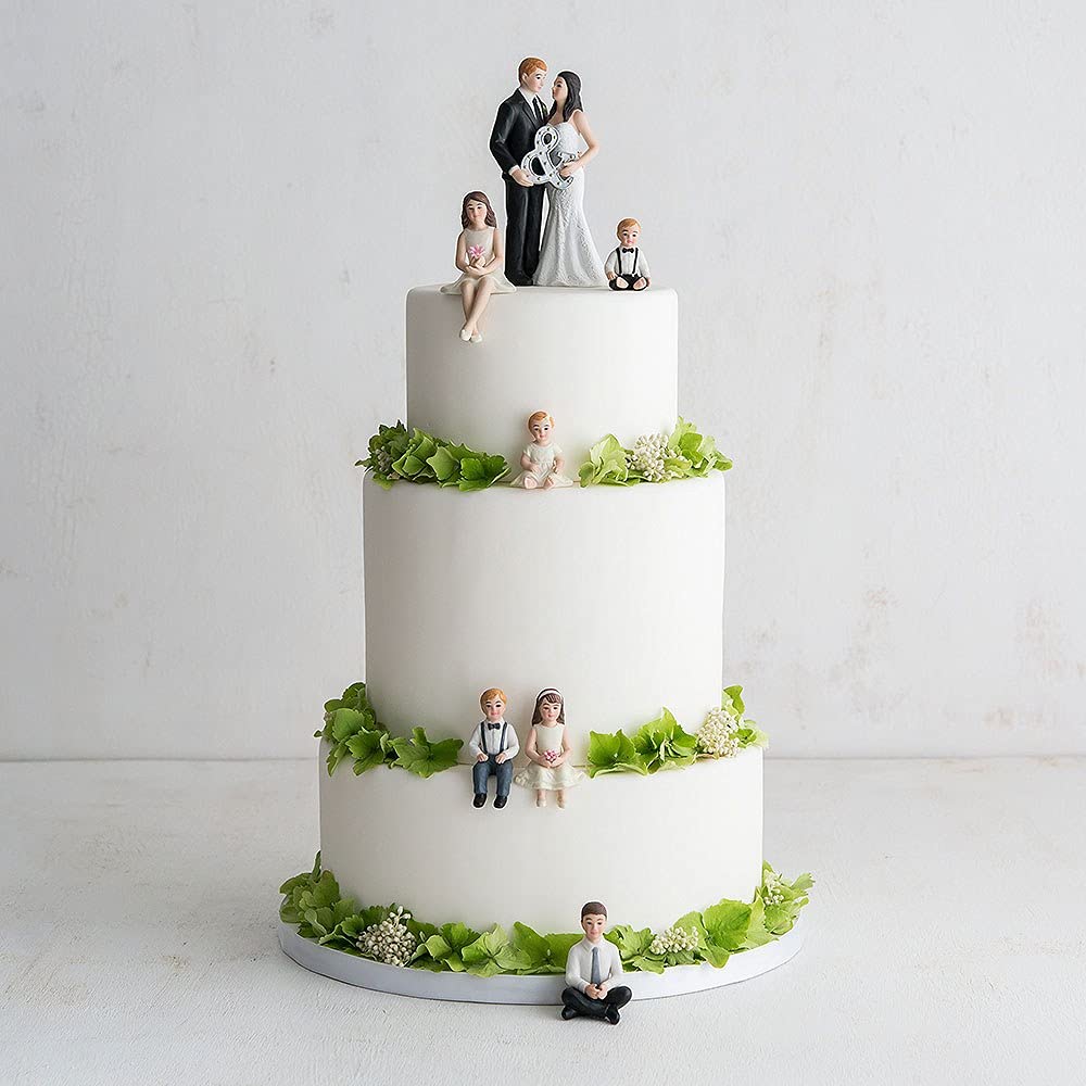 Weddingstar Inc. Tout-Petit garçon Porcelaine Figurine pour gâteau de Mariage