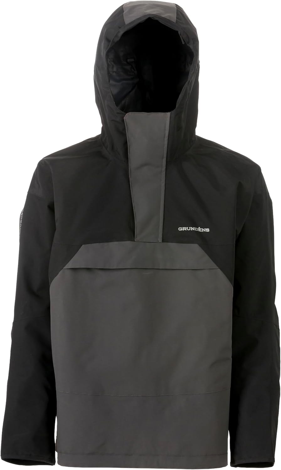 Grundens Men's Full Share Anorak | Durable, Breathable and Waterproof Rain Jacket Designed for Rugged, Heavy-Duty Performance