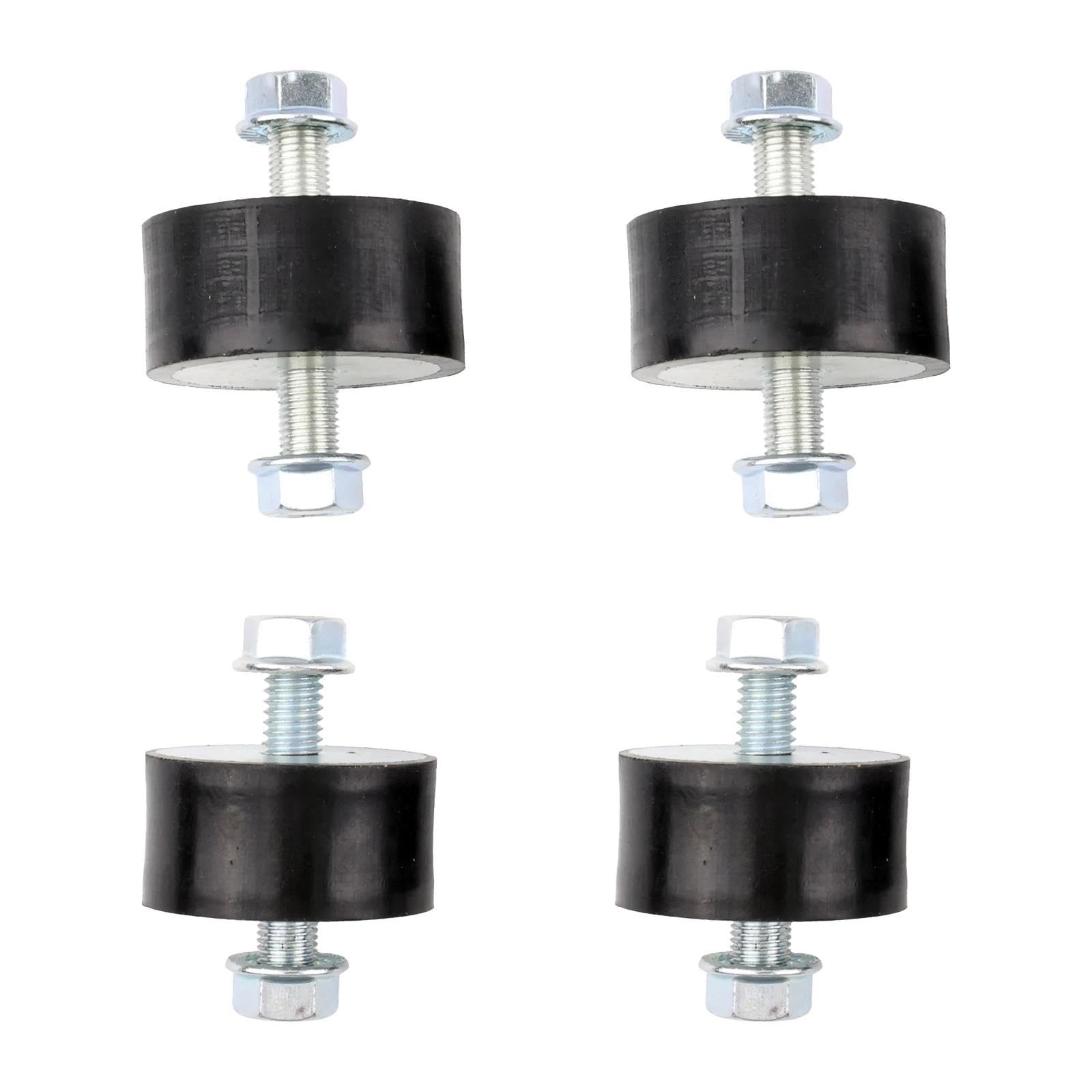 Supporto Motore Rinforzato Kit Supporti Motore in Gomma Anteriore Posteriore per Supporto Isolatore 4 Pezzi/Set per Polaris per Sportsman 335 Supporto Cambio Universale