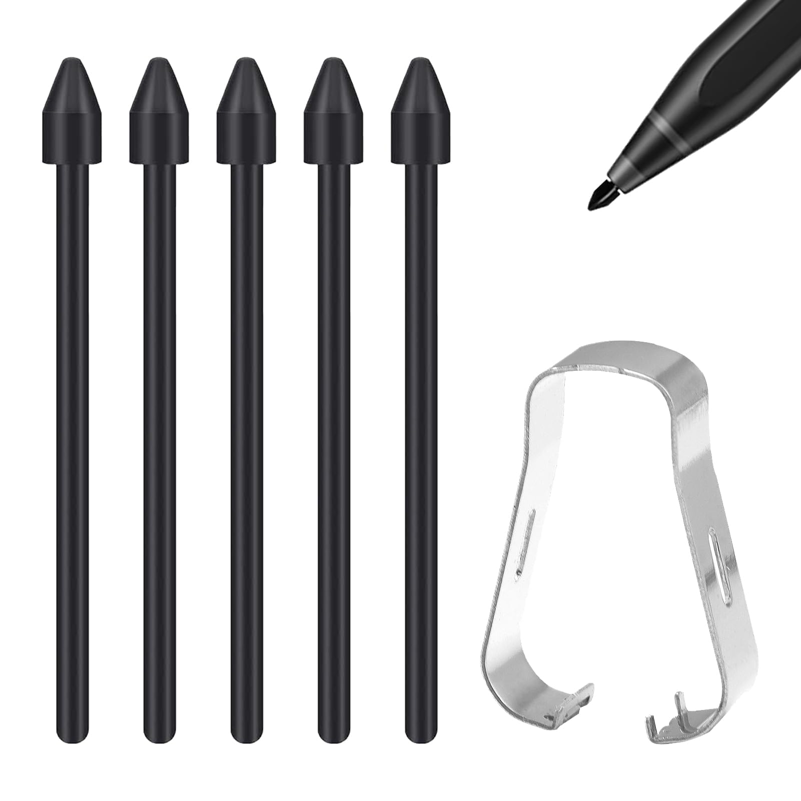 Hukneqn Pieces S Pen Replacement Tips for Samsung Tab S9 Plus, Compatible  with S6 Lite/S7 FE/S8 Ultra/S9+ Plus, Stylus Kit with Tool, Improved