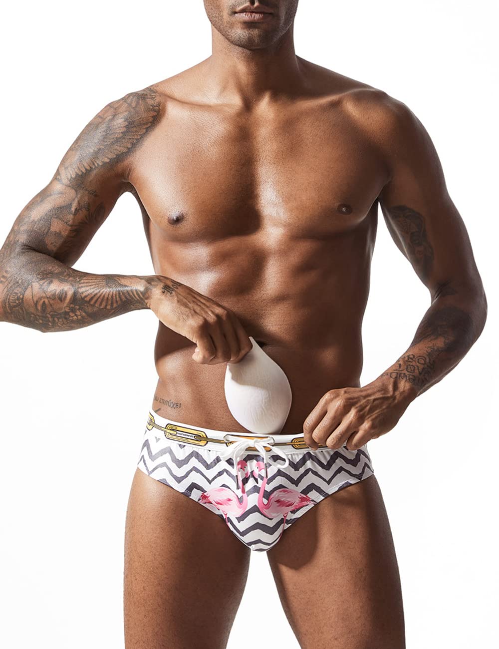 Casey Kevin Bañador Slip Hombre Traje de Baño Slip, Ropa de Baño Slips de Natación Swim Brief Secado Rápido