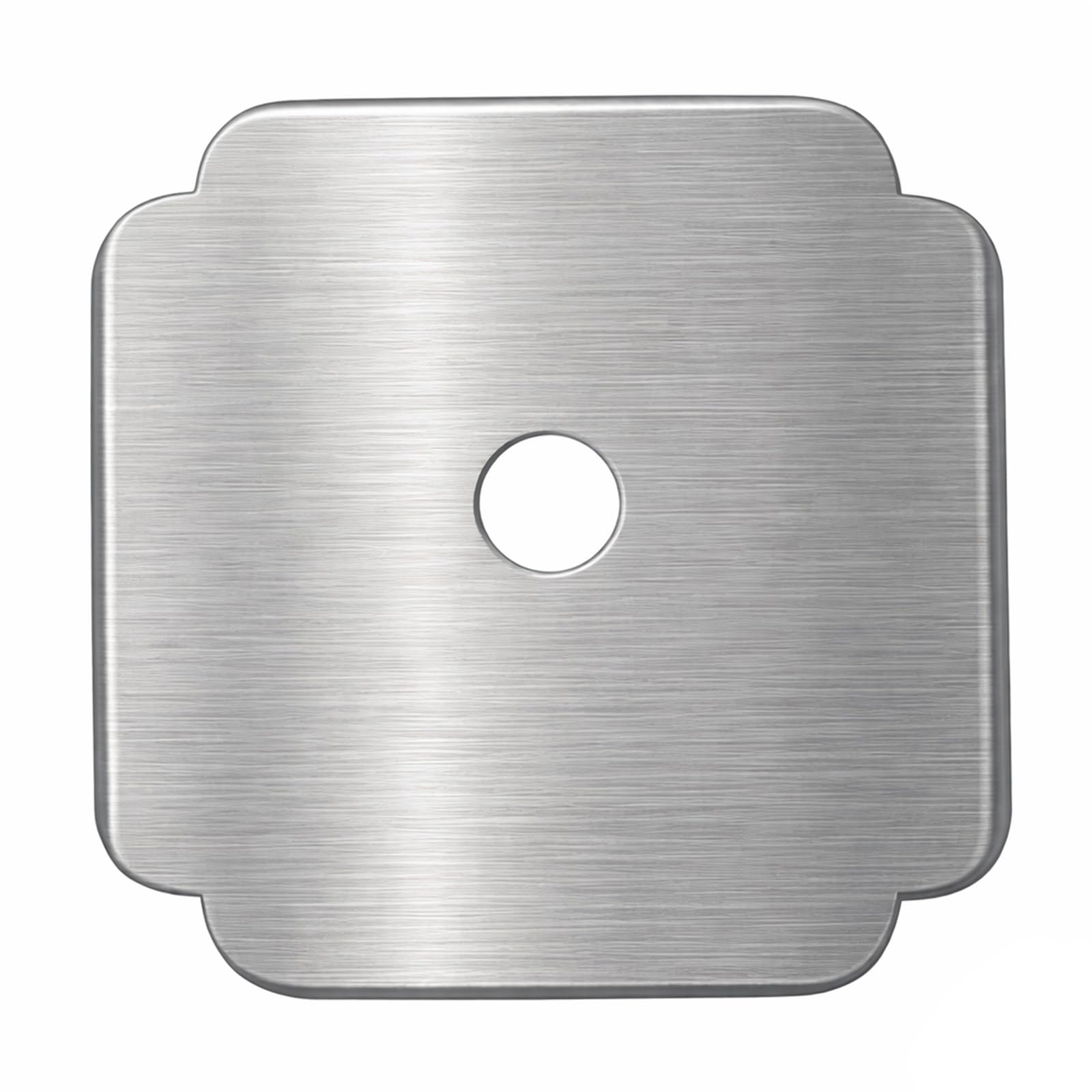 Nickel Cabinet Back Plates - 4 Pack -9