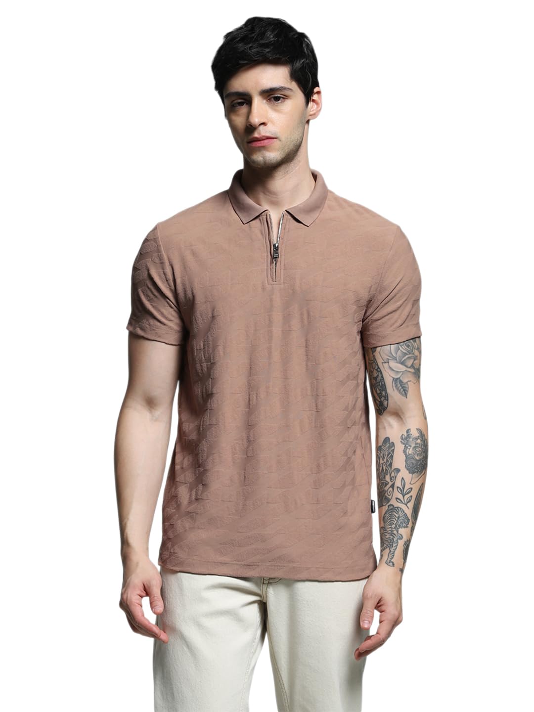 JACK & JONES Men's Solid Regular Fit T-Shirt-picture-22