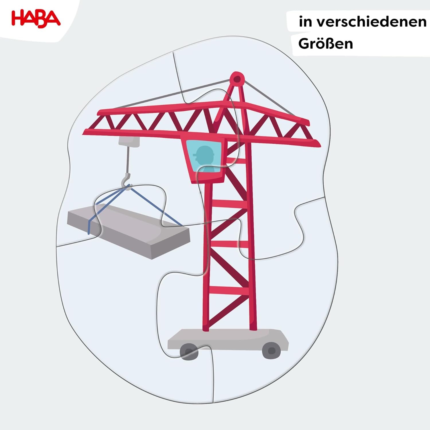 4 erste Puzzles - Baustelle