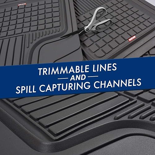 Miniatura 9 de BDK Motor Trend Performance Plus - Alfombrillas de goma para auto (semi-personalizadas)