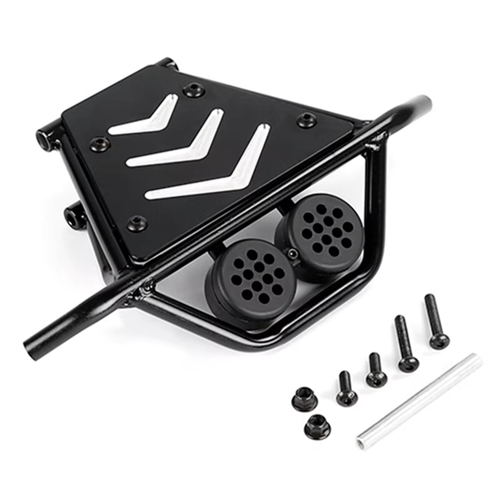 Paraurti RC per HPI per Rofun per Rovan per Km per Baja per BAHA 5TS Kit Paraurti Anteriore Metallo per Auto RC 1/5