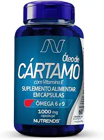 Nutrends Óleo De Cártamo 1000Mg 60 Cápsulas