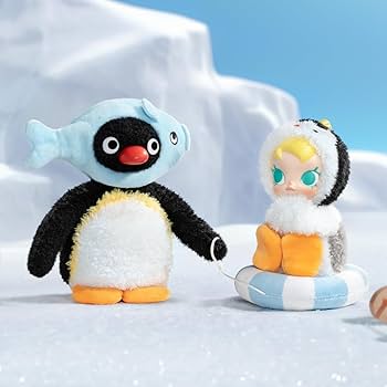 Amazon.co.jp: POP MART Baby Molly × Pingu Happy Fishing シリーズ Amazon.co.jp: POP MART Baby Molly × Pingu Happy Fishing シリーズ