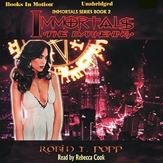 The Darkening Audiolibro Por Robin T. Popp arte de portada