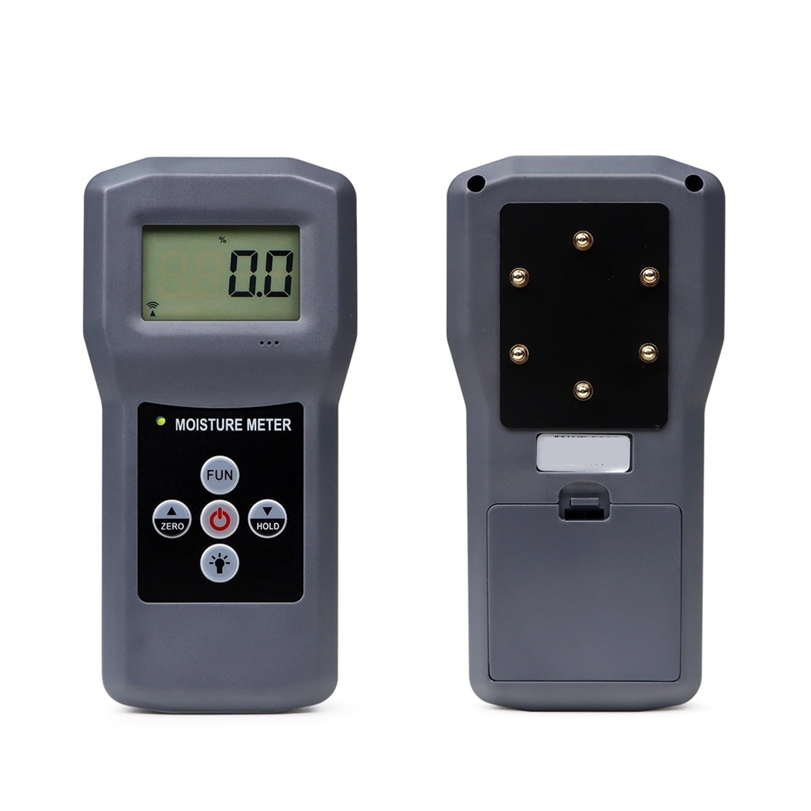 Misuratore di umidità, Misuratore portatile pneumatico for test di umidità del pavimento e del terreno, rilevatore di umidità dello 0-70% for pareti in cemento