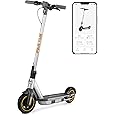 Hurtle Folding Electric Scooter for Adults-300W Brushless Motor Foldable Commuter Scooter w/8.5 Inch Pneumatic Tires,3 Speed Up to 19MPH,18 Miles,Disc Brake&ABS,for Adult&Kids-Hurtle HURES18-M5, Black