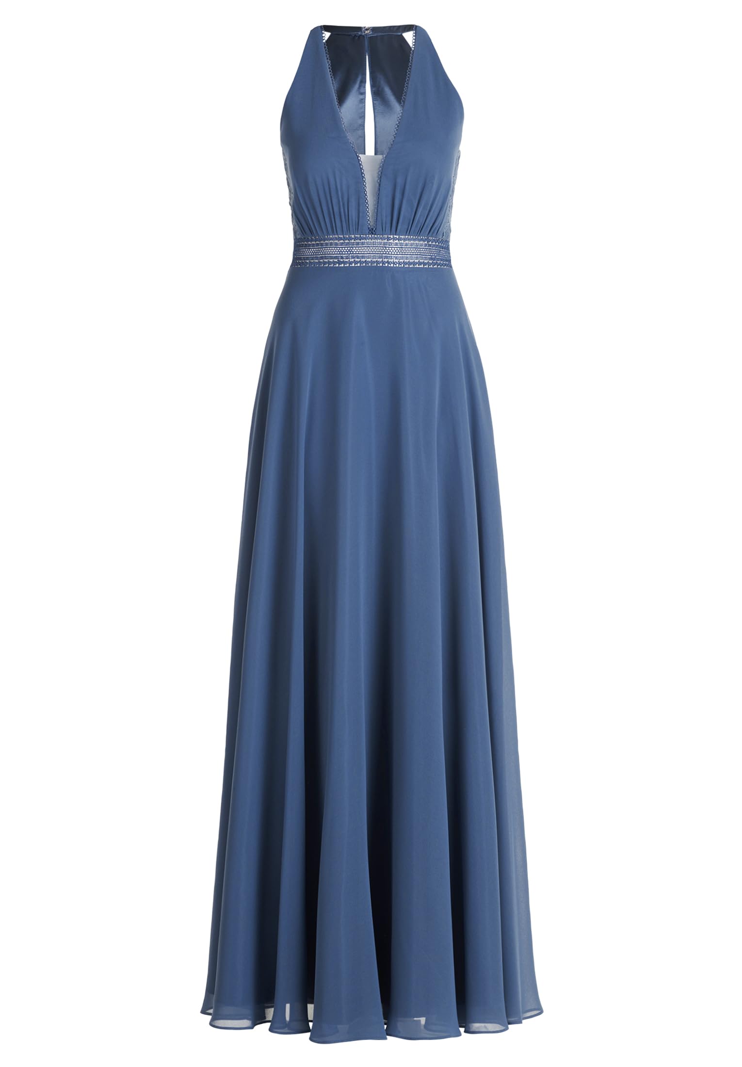 Vera Mont Damen Abendkleid mit Spitze