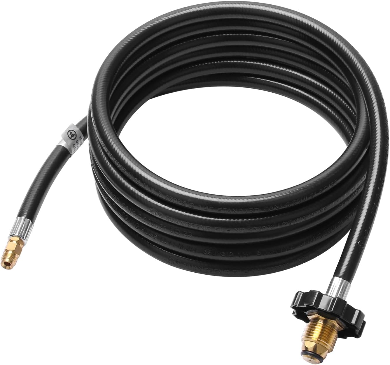 SyunsXoon 12ft RV Rubber Camper Tank Hose with 1/4