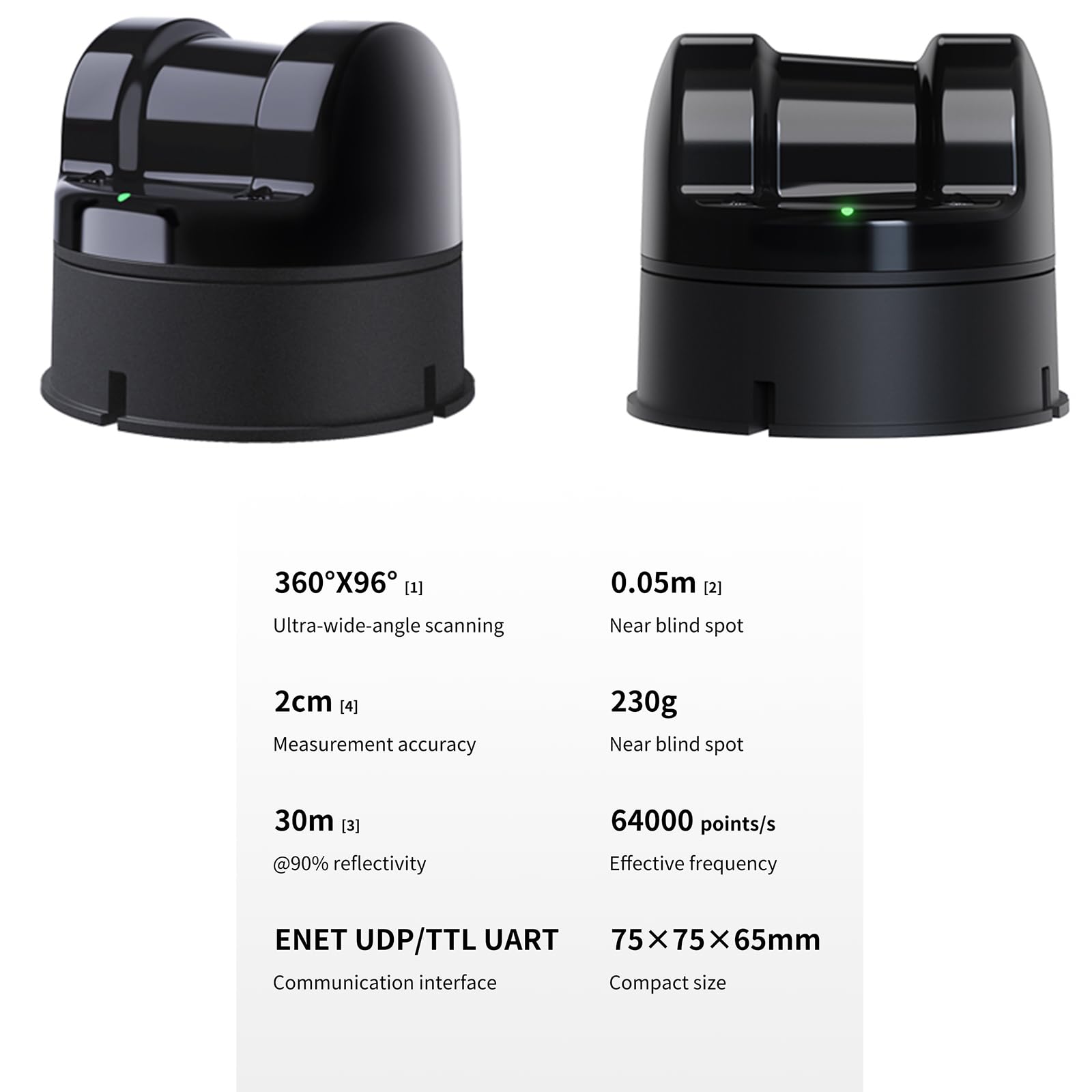 youyeetoo Unitree L2 4D 3D Lidar Scanner - 30 Meter 360° × 90°  Omnidirectional Ultra Wide Angle Scanning - Sampling Rate 128000 Points/s,  RJ45 UDP - Unitree L1 Upgrade: Buy Online at Best Price in UAE - Amazon.ae