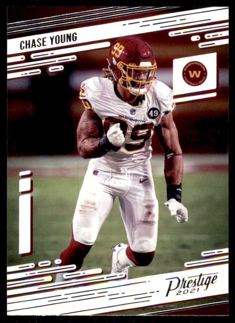 Amazon.com: 2021 Panini Prestige #155 Chase Young Washington Football Team  Football Card : Collectibles & Fine Art