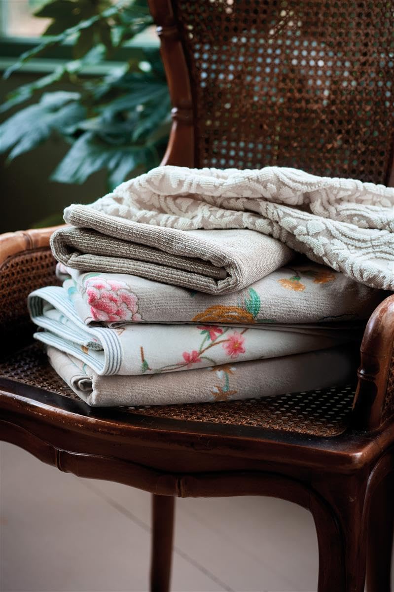 Pip Duschtuch Les Fleurs Farbe Khaki Größe 70x140cm