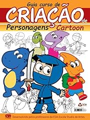 Capa de Guia Curso de Criação de Personagens Cartoon