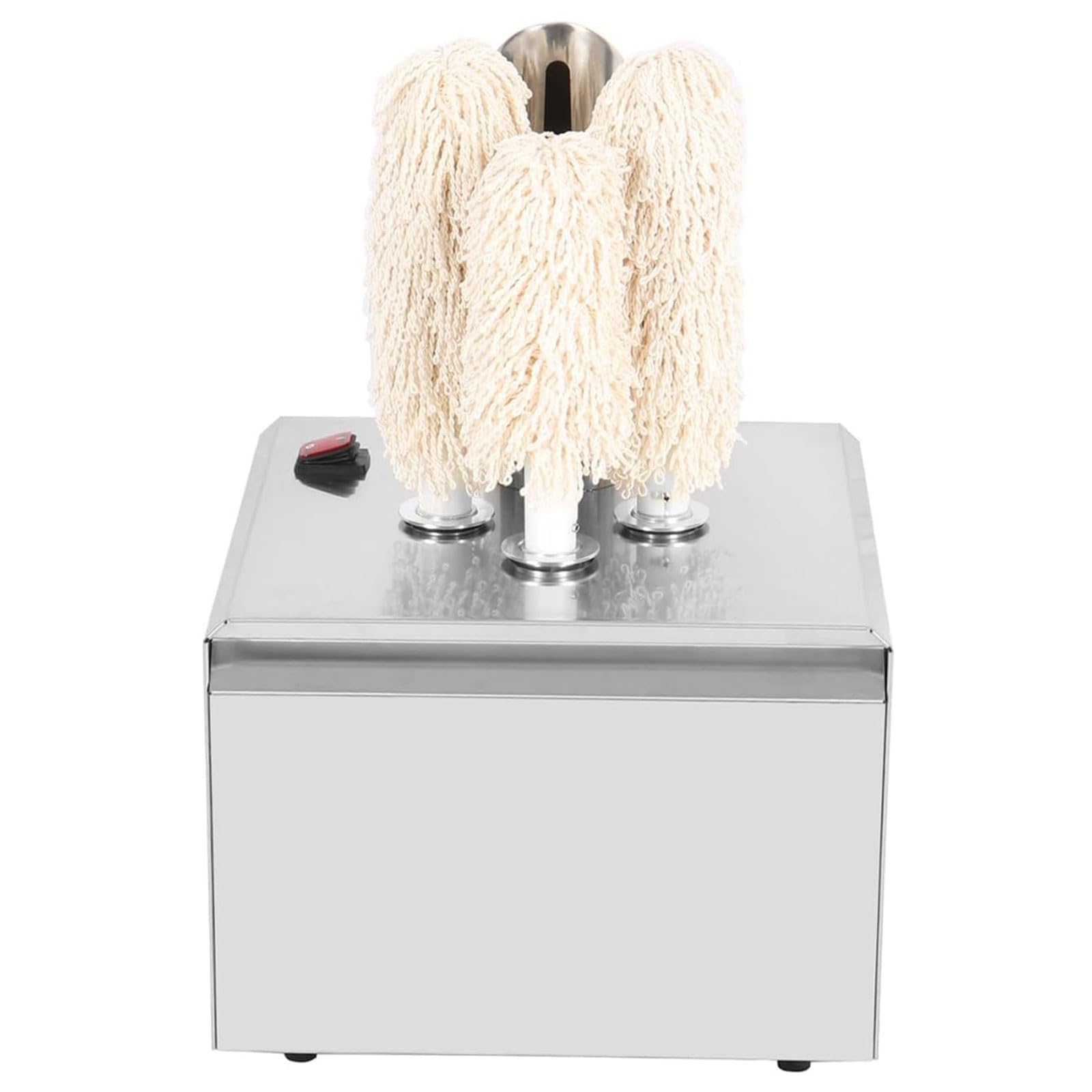 Lucidatrice per Bicchieri da Vino, Lucidatrice per Bicchieri a 5 Spazzole, Lucidatrice Elettrica 330 Tazze/Ora per Bicchieri da Champagne, Boccali da Birra, Boccali, per Bar, Ristoranti