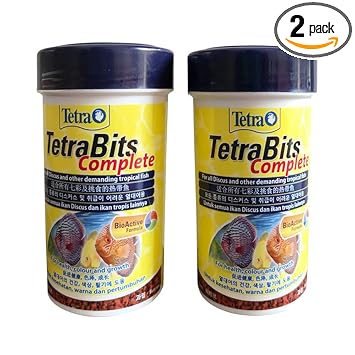 TETRA BITS Aquarium Fish Food Pack of 2, 30 g (Pack of 2)