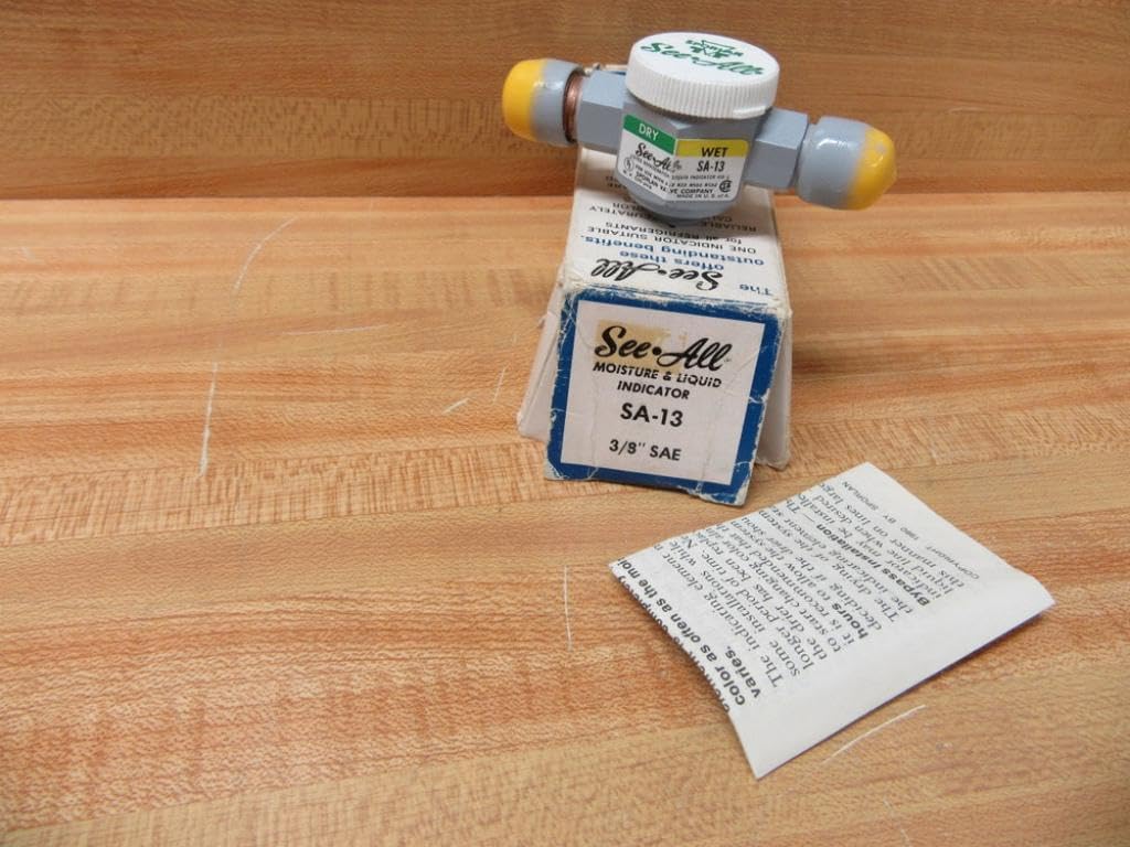 Sporlan SA-13 Refrigerant Moisture and Liquid Indicating Sight Glass