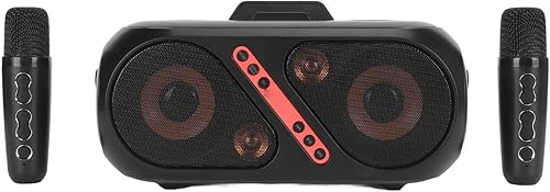 Miniatura 4 de Altavoz portátil del karaoke, cómodo asa de transporte ABS fácil de usar 5.0 máquina del karaoke para el hogar