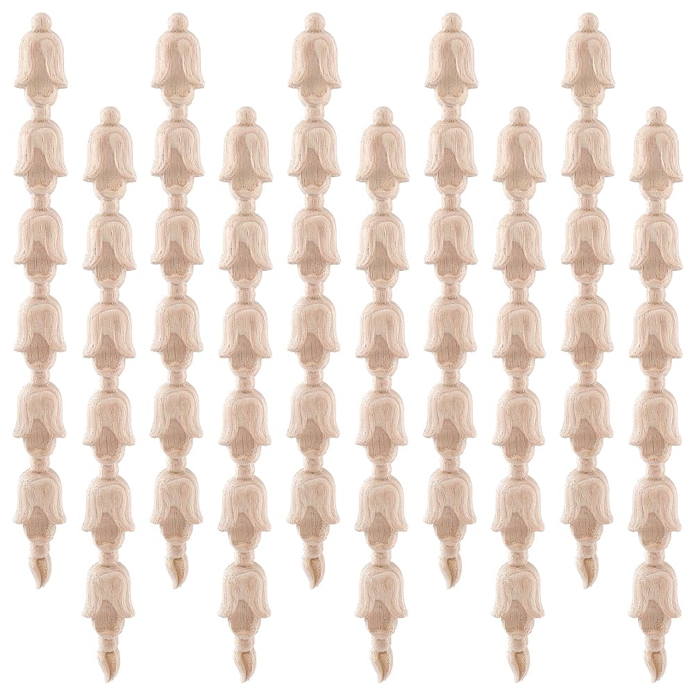 Appliques en bois sculpté FINGERINSPIRE pour la décoration vintage de vos meubles