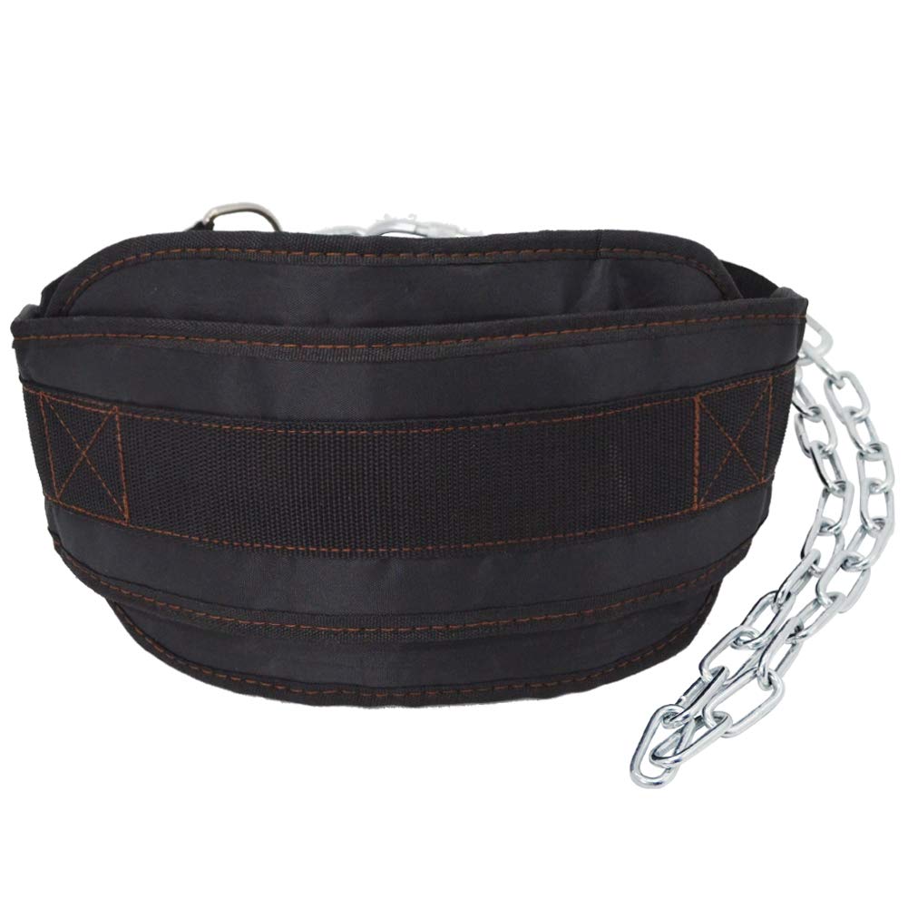 Buy VEIZEDD Dip Belt with Chain for Weight Bearing & Body Building Pull