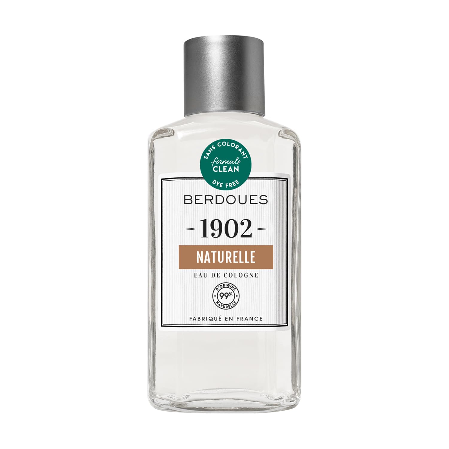 Berdoues 1902 Eau de Cologne | Long Lasting Scent Made in France | Spray Fragrance for Men & Women | Luxury Unisex Perfume with Premium Quality (NATURELLE)