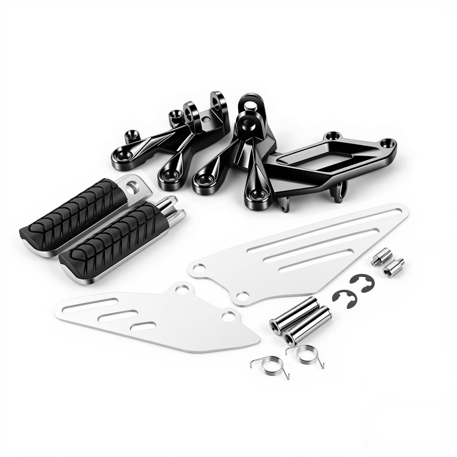 Amazon.com: KASIMT Motorcycle Front Footpeg Bracket Assembly Kit