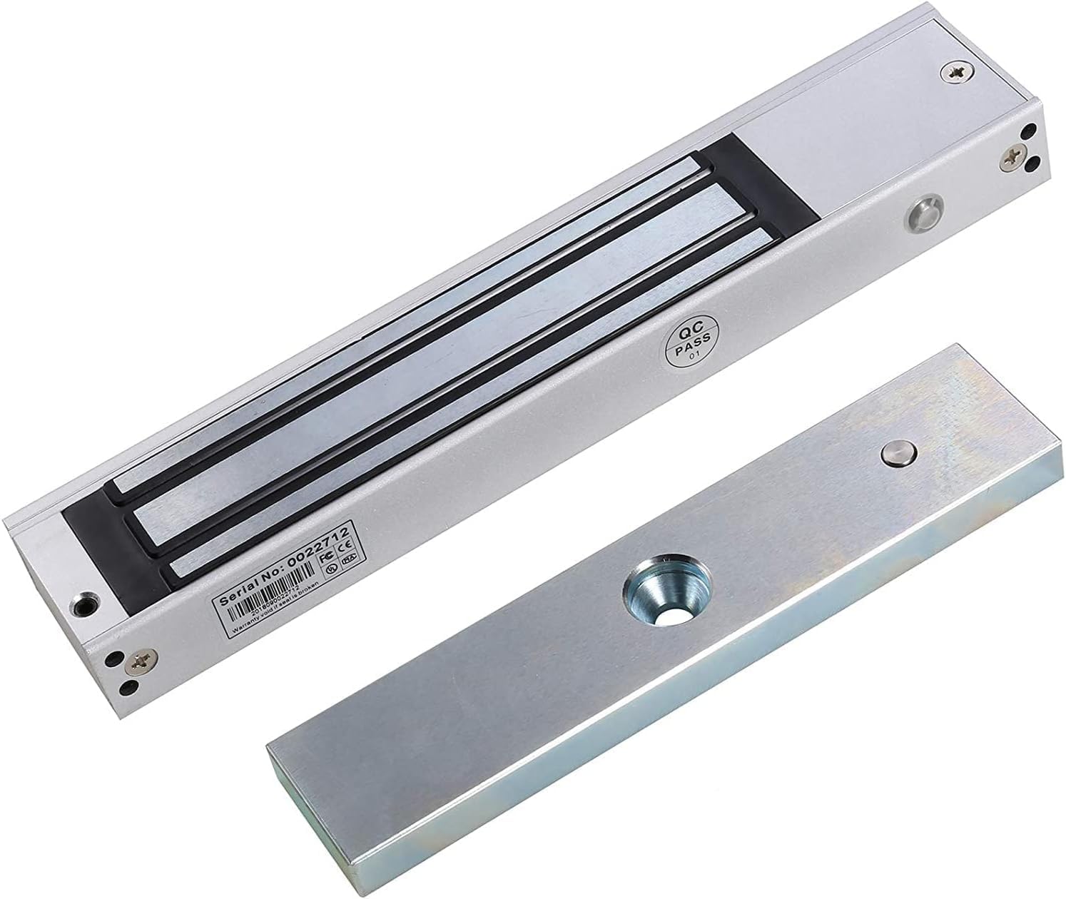 UHPPOTE 2.4GHz WiFi Outswinging 600lb Electromagnetic Door Lock Kit Remote and Smartphone app Control for Indoor Use