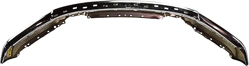 Miniatura 6 de Garage-Pro Parachoques compatible con Ford F-150 2015-2017 para modelos sin agujeros de cubierta lateral cromado delantero FO1002422