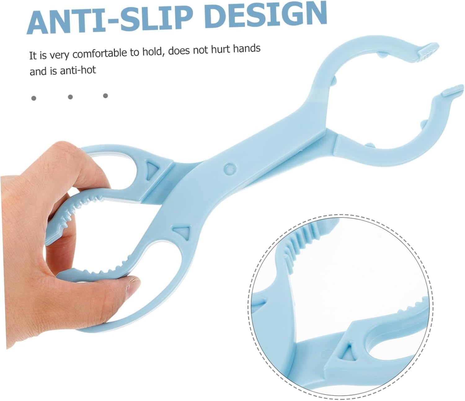 2pcs Feeding Bottle Clip Feeder Tong Nonslip Bottle Gripper for Clamp Kitchen Tool