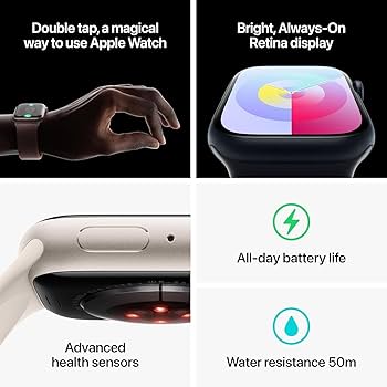 Amazon.com: Apple Watch Series 9 [GPS + Cellular, 41mm