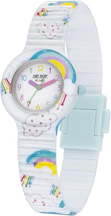 Orologio Unisex HIP HOP FULL COLOR - Quadrante Colorato, Cinturino In Silicone Grigio, Resistente All'Acqua 50m, Ideale Regalo - Foto 11