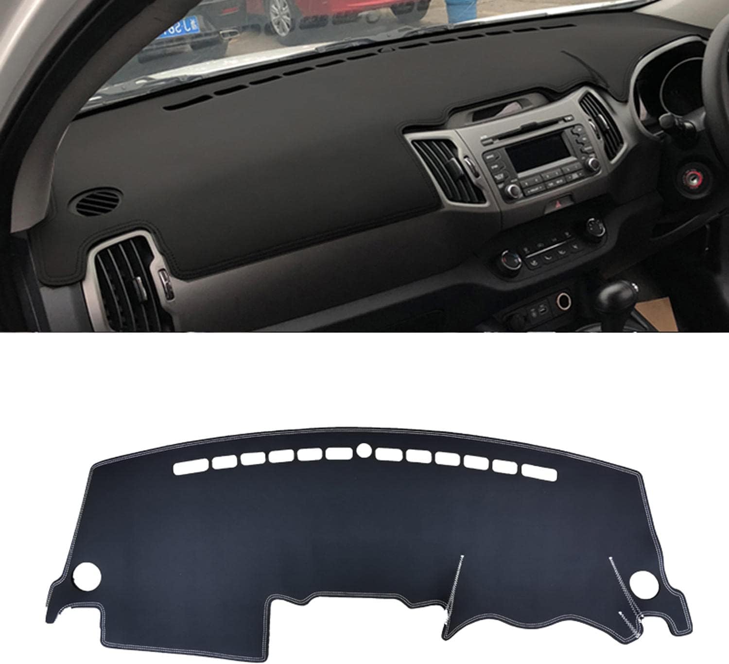 DashMat Dashboard Mat Cover Non-Slip Sun Protector For Kia Sportage - Foto 2