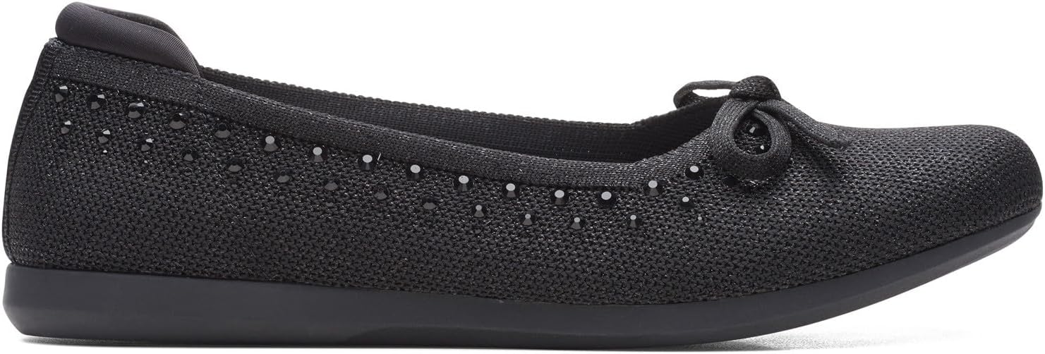 Clarks Women's, Carly Hope Flat Black