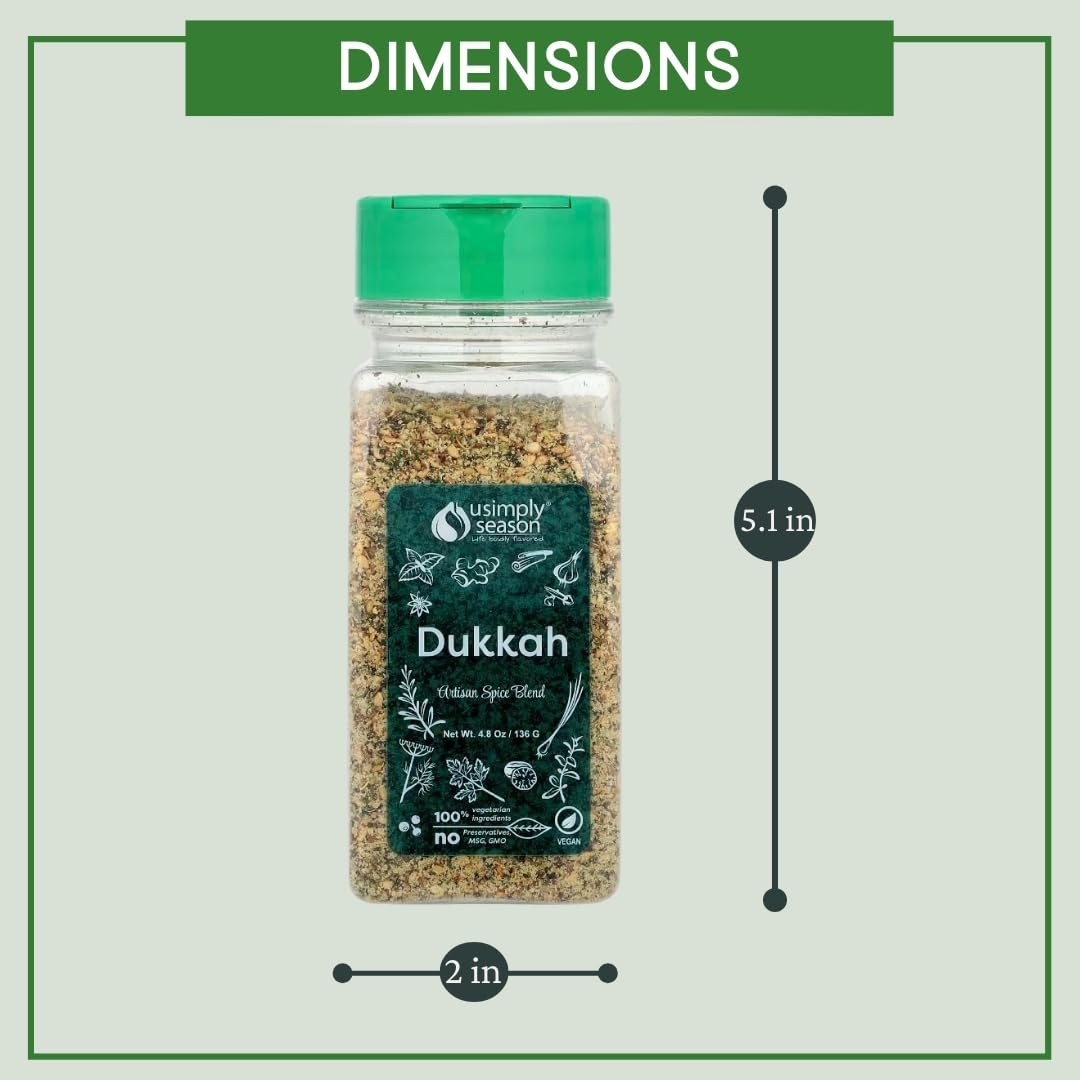 USimplySeason Przyprawa Bliskiego Wschodu (Dukkah Spice, 136 g)