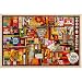Outset Media Jigsaw Puzzle 2000 Pieces -Vintage Art Supplies