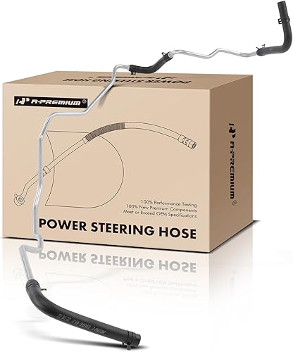 A-Premium Conjunto de línea de manguera de retorno de manguera de dirección asistida compatible con Hyundai Genesis Coupe 2010 2011 2012, enfriador