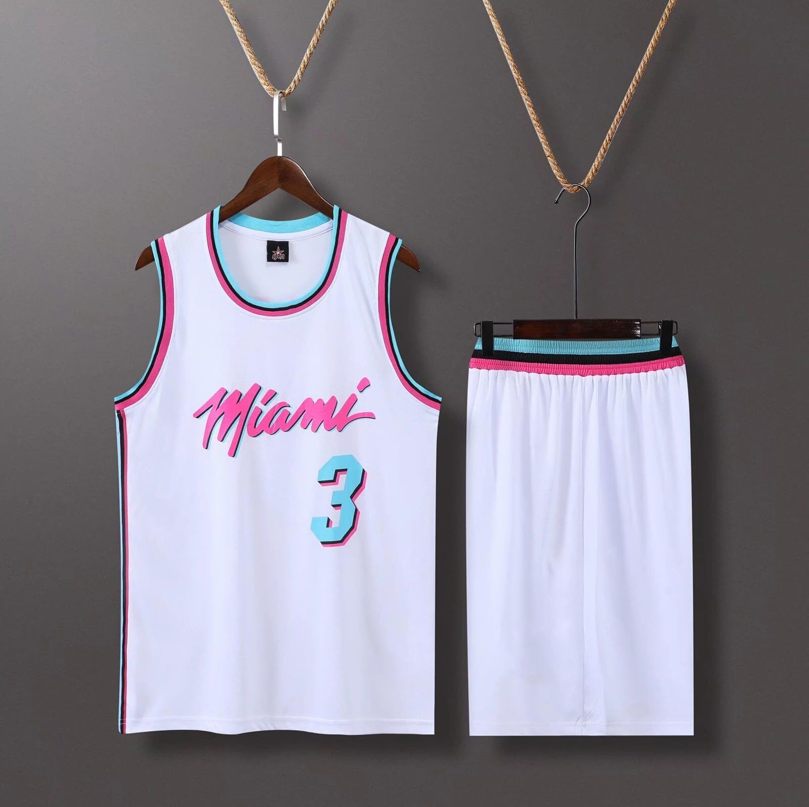 2 Stücke Basketball Trainings Ärmellos Trikot und Shorts, Basketball Kleidung Kinder/Erwachsene, Perfekt für Spiele & Freizeit