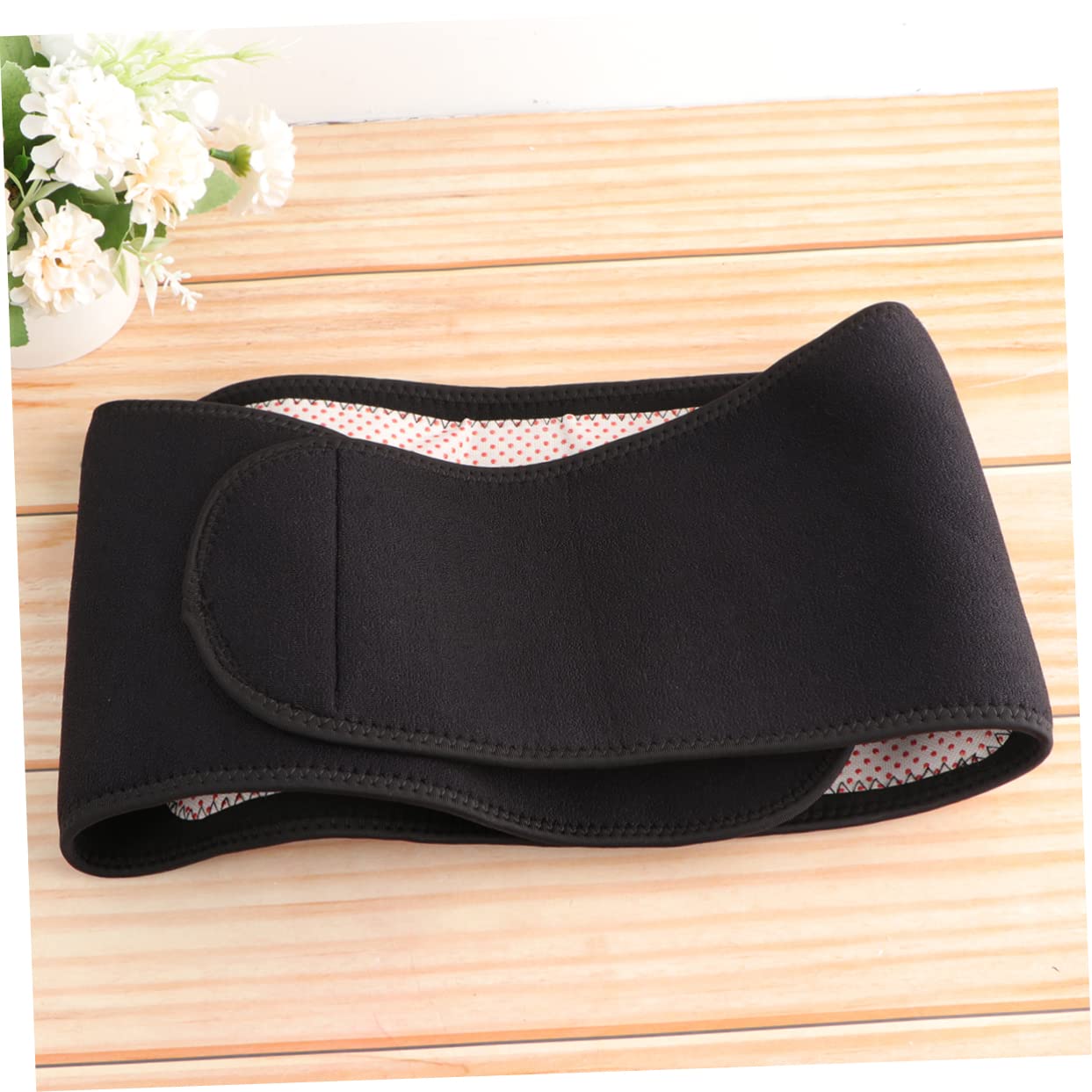 KOMBIUDA 1pc Waist Supporter Elderly Cramps Heating Pad Electric Waist Seniors Waist Wear Relief for Spork Can Opener Punch Mitts Waist Support Belt Waist Belt Lumbar Support Black