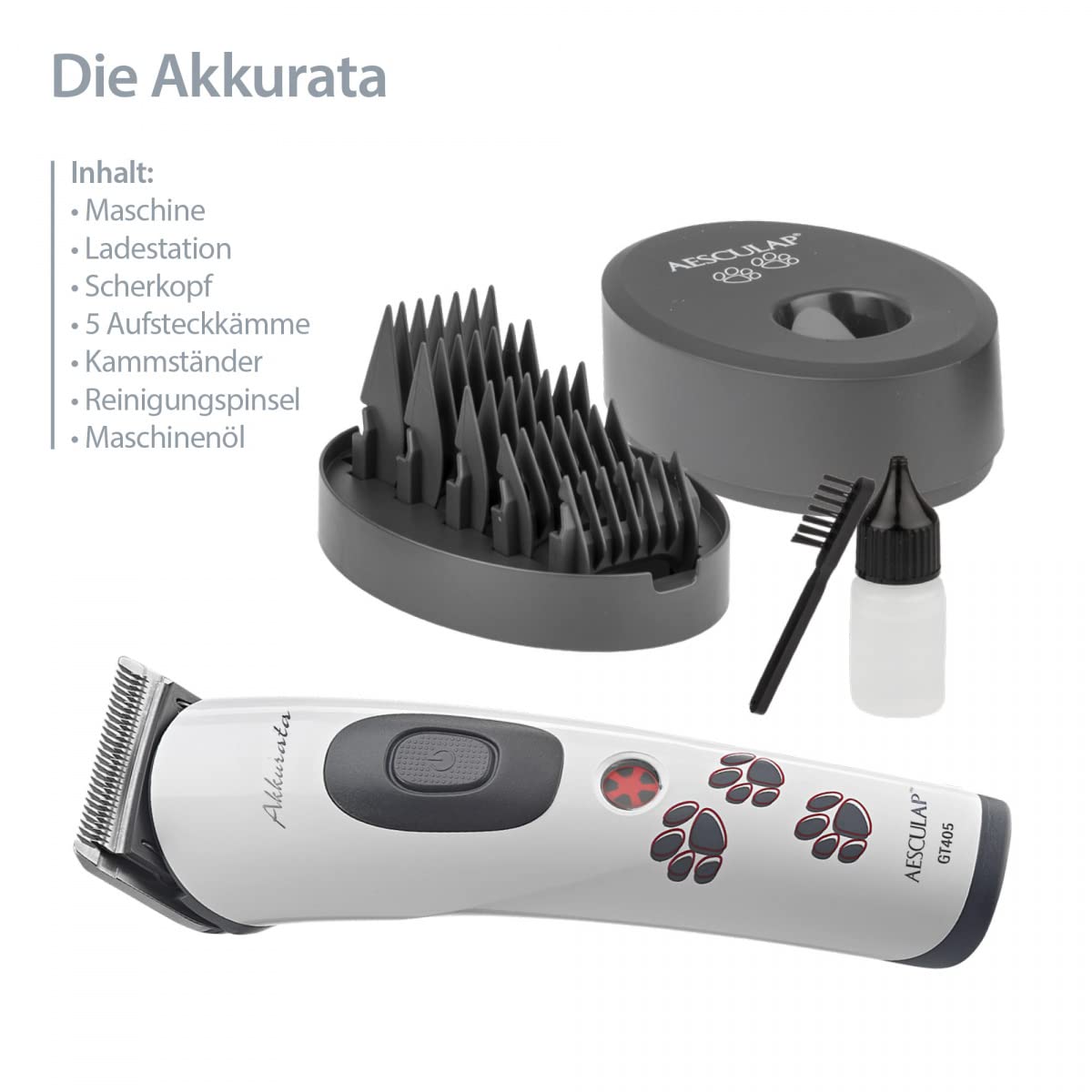 AESCULAP Hundeschermaschine Akkurata (kabellos)