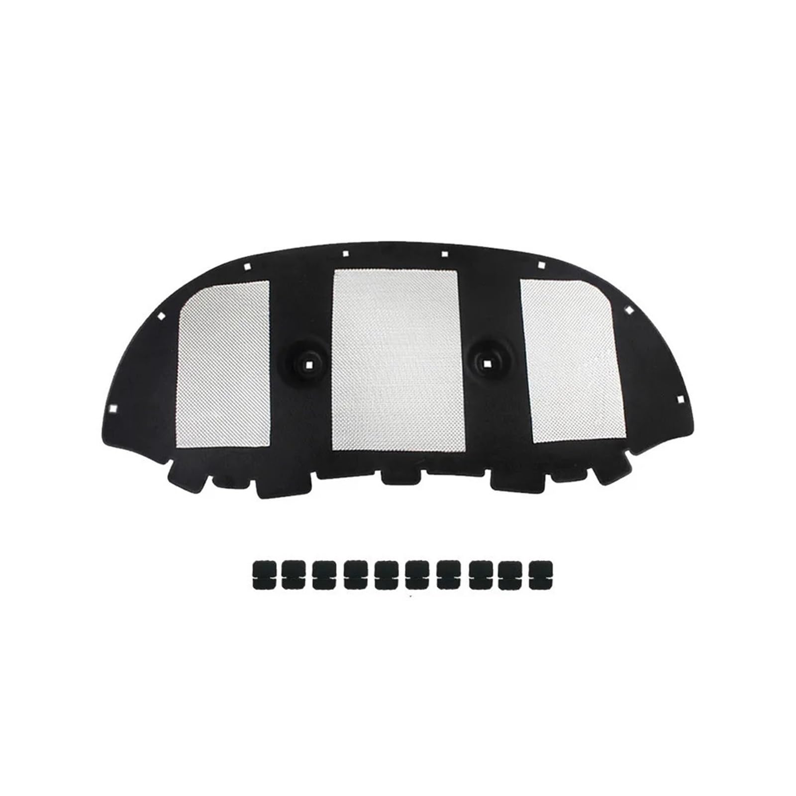 Wuqqxxqcm Tri Aluminum Foil Compatible For Skoda Kodiaq 2017- 2022 Front Engine Hood Insulation Cotton Pad Soundproof Heat Insulation Mat Cover Auto Accessories(Tri Aluminum Foil)