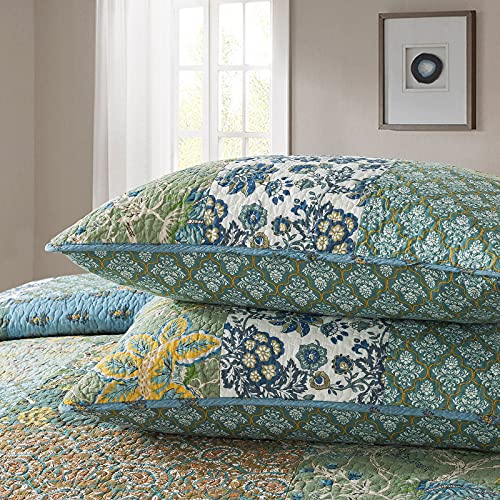 Newlake NL-QC-LANLVTENG-QUEEN Cotton Patchwork Bedspread, 3-Piece Bedding Quilt Set thumb #4