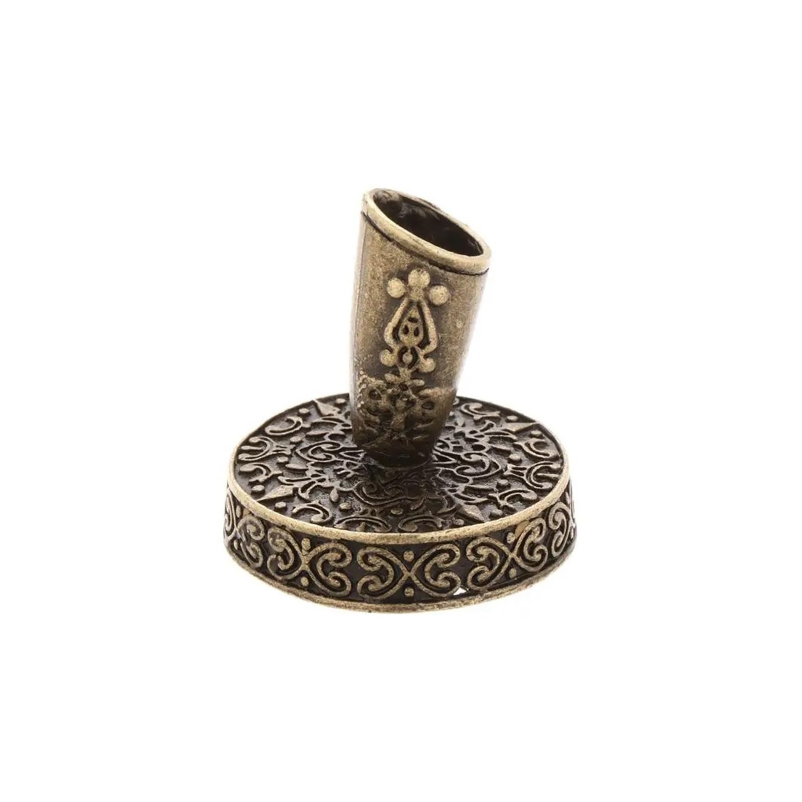 Porte-plume de table rétro socle en métal cadeau idéal pour calligraphie