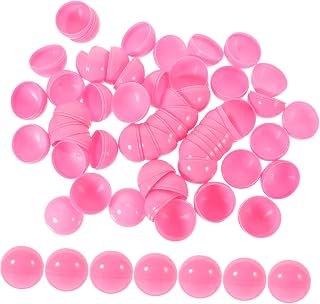 Bolas De Lotería De Plástico 4 Cm Color Rosa Pvc Reutilizable Para Sorteos Juegos De Fiesta Accesorios Para Eventos 50 Piezas