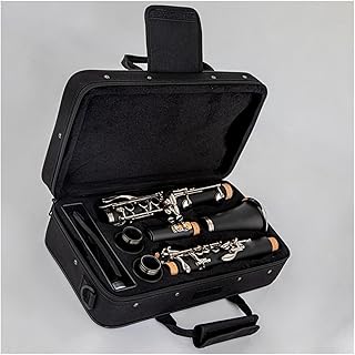 Clarinet 17 Key Falling Tune B Student Beginner Playing Bakelite Pipe Body Material Clarinet Woodwind Instrument Clarinet for Beginner