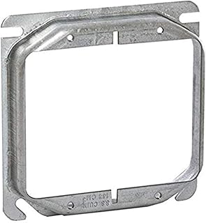Hubbell-Raco 779 Square Mud Ring Cover, 2-Device, 3/4