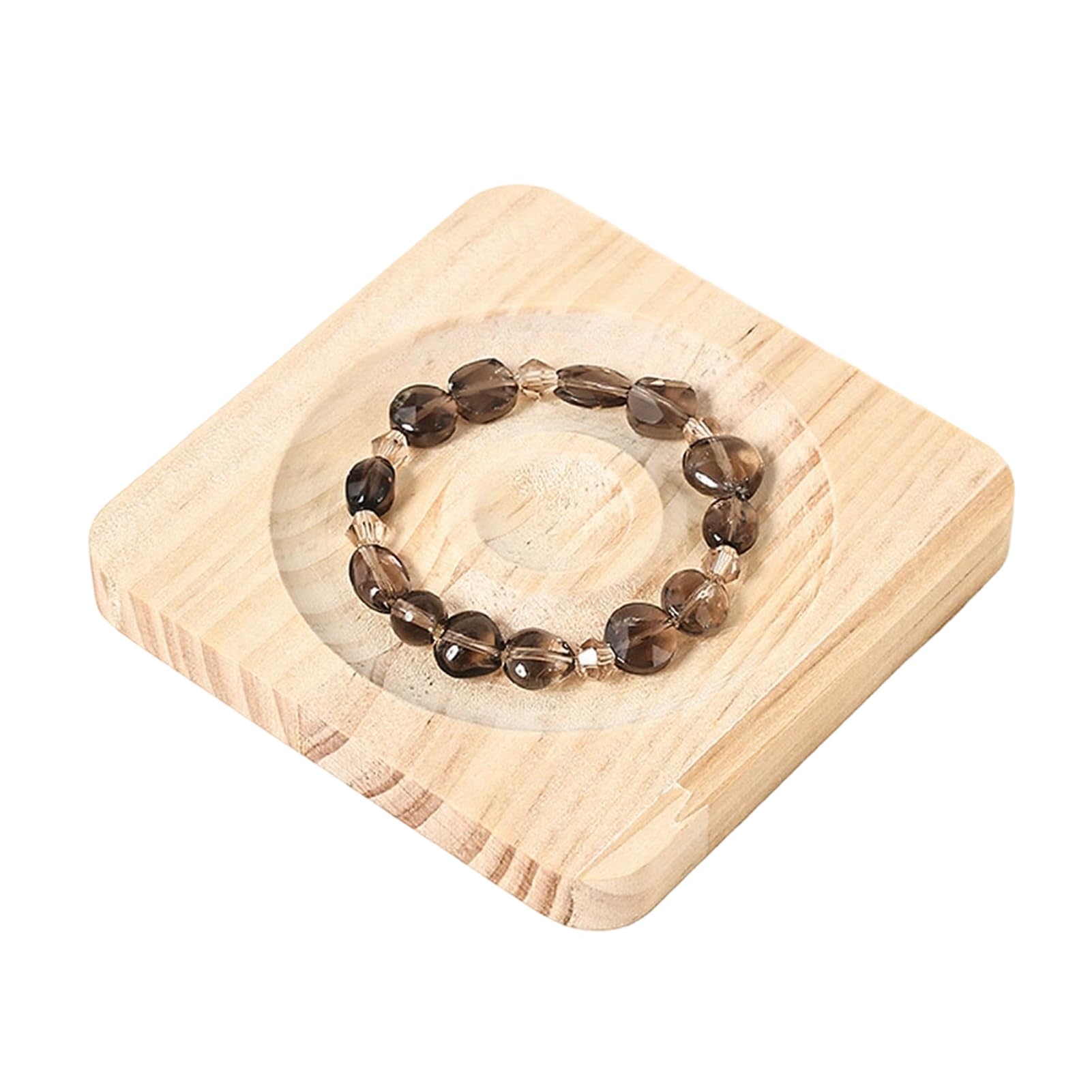 matumou Wooden Bracelet Bead Board, Bracelet Design Board, Beaded Bracelet Organizer Tray for Jewelry Making Counter Display