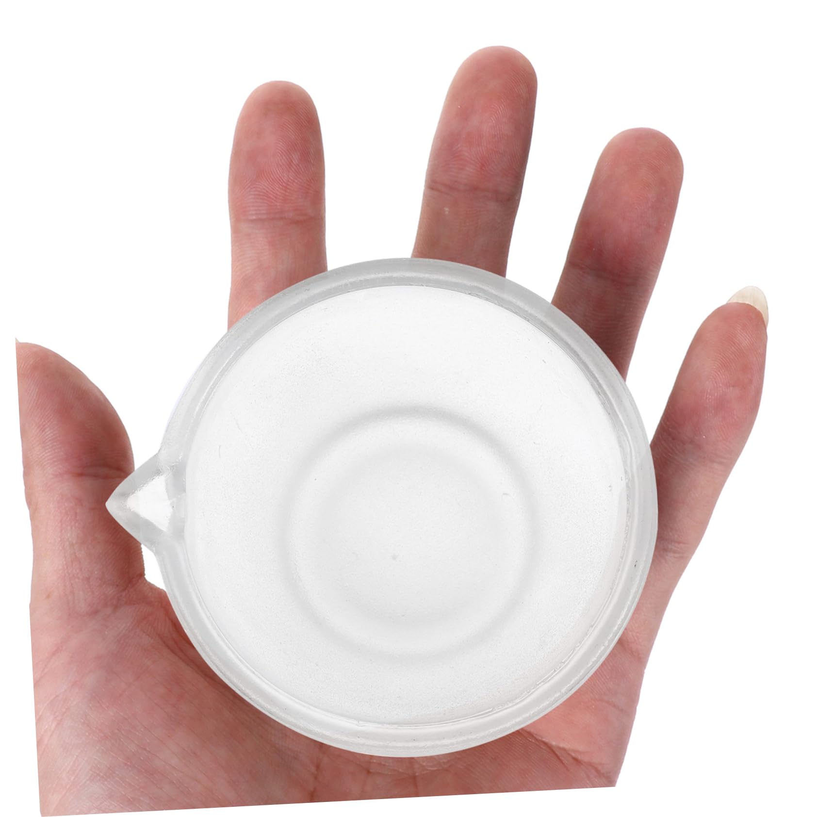 OFFSCH Medicine Practical Grind Bowl Glass Pestle Laboratory Equipment Portable Pestle and